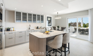 First class renovated duplex penthouse for sale in a gated luxury complex on Marbella’s sought-after Golden Mile 778654 