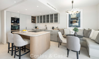 First class renovated duplex penthouse for sale in a gated luxury complex on Marbella’s sought-after Golden Mile 778656 