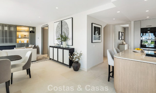 First class renovated duplex penthouse for sale in a gated luxury complex on Marbella’s sought-after Golden Mile 778657 