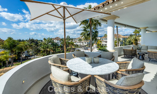 First class renovated duplex penthouse for sale in a gated luxury complex on Marbella’s sought-after Golden Mile 778658 