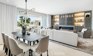 First class renovated duplex penthouse for sale in a gated luxury complex on Marbella’s sought-after Golden Mile 778660 