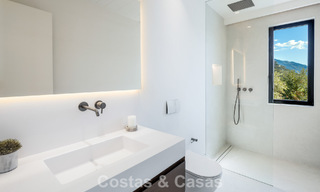 Sophisticated, new, luxury villa with panoramic sea views for sale in a gated community of La Quinta, Marbella - Benahavis 800526 