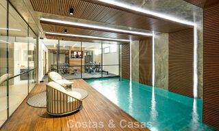 Sophisticated, new, luxury villa with panoramic sea views for sale in a gated community of La Quinta, Marbella - Benahavis 800546 