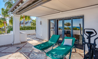 Luxury penthouse with sea views for sale in a gated community on Marbella’s coveted Golden Mile 778585 
