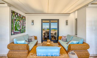 Luxury penthouse with sea views for sale in a gated community on Marbella’s coveted Golden Mile 778587 