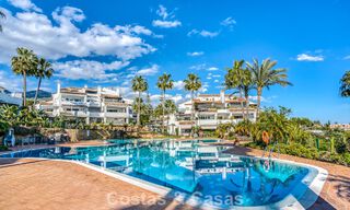Luxury penthouse with sea views for sale in a gated community on Marbella’s coveted Golden Mile 778589 