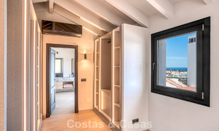 Luxury penthouse with sea views for sale in a gated community on Marbella’s coveted Golden Mile 778591 