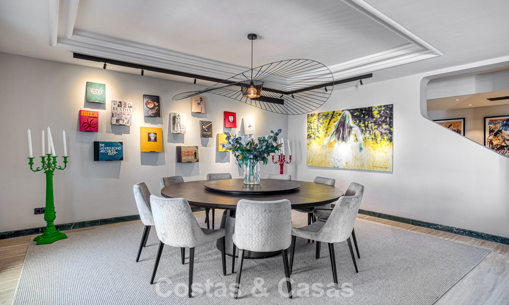 Luxury penthouse with sea views for sale in a gated community on Marbella’s coveted Golden Mile 778603