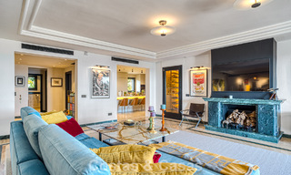 Luxury penthouse with sea views for sale in a gated community on Marbella’s coveted Golden Mile 778604 