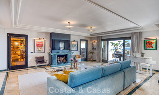 Luxury penthouse with sea views for sale in a gated community on Marbella’s coveted Golden Mile 778605 