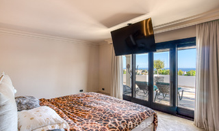 Luxury penthouse with sea views for sale in a gated community on Marbella’s coveted Golden Mile 778621 