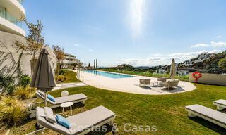 Prestigious 3-bedroom apartment for sale with stunning sea, golf and mountain views in La Quinta, Marbella - Benahavis 778745 