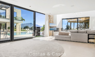 Move-in ready modern villa for sale, bordering the golf course in a sought-after residential area of Marbella - Benahavis 778672 