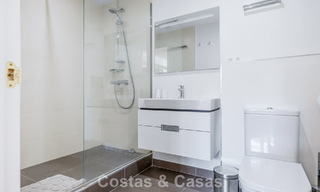 Spacious townhouse for sale with sea views in a gated urbanization in the hills of Marbella - Benahavis 778949 