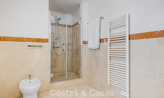 Spacious townhouse for sale with sea views in a gated urbanization in the hills of Marbella - Benahavis 778951 