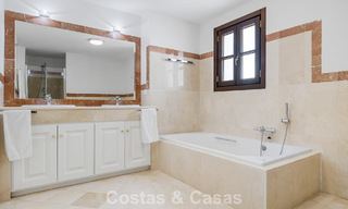 Spacious townhouse for sale with sea views in a gated urbanization in the hills of Marbella - Benahavis 778952 