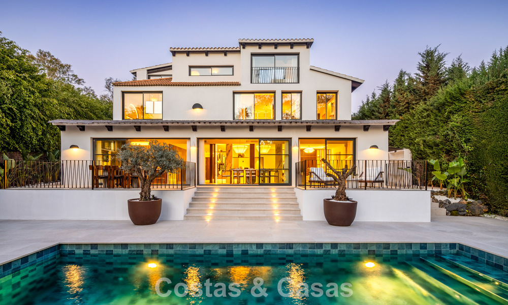Move-in ready, contemporary renovated luxury villa for sale in the heart of Nueva Andalucia’s Golf Valley, Marbella 796774