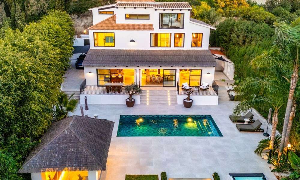 Move-in ready, contemporary renovated luxury villa for sale in the heart of Nueva Andalucia’s Golf Valley, Marbella 796775