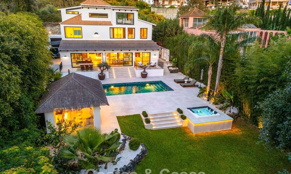 Move-in ready, contemporary renovated luxury villa for sale in the heart of Nueva Andalucia’s Golf Valley, Marbella 796776