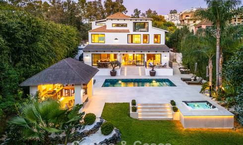 Move-in ready, contemporary renovated luxury villa for sale in the heart of Nueva Andalucia’s Golf Valley, Marbella 796777