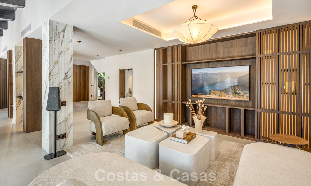 Move-in ready, contemporary renovated luxury villa for sale in the heart of Nueva Andalucia’s Golf Valley, Marbella 796806