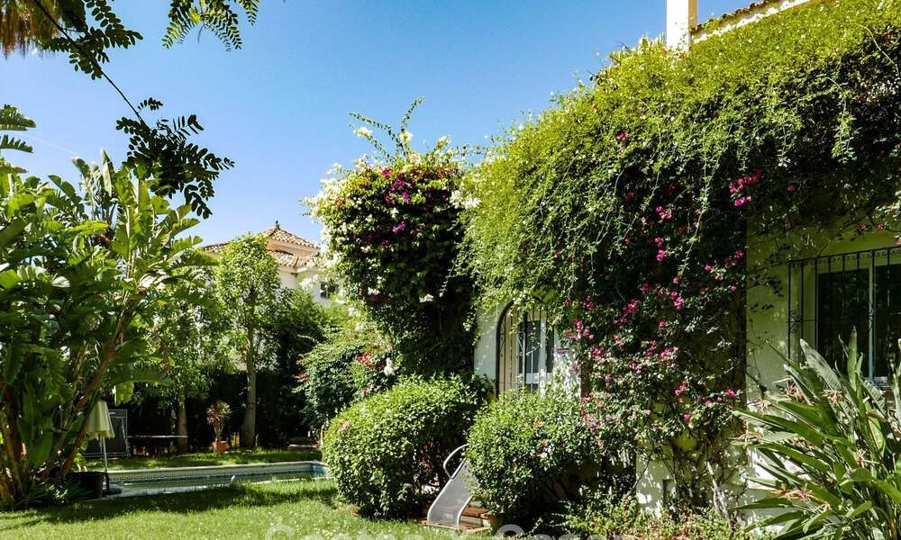 Renovation project: luxury villa for sale with modern Mediterranean design and sea views in Nueva Andalucia, Marbella 778856