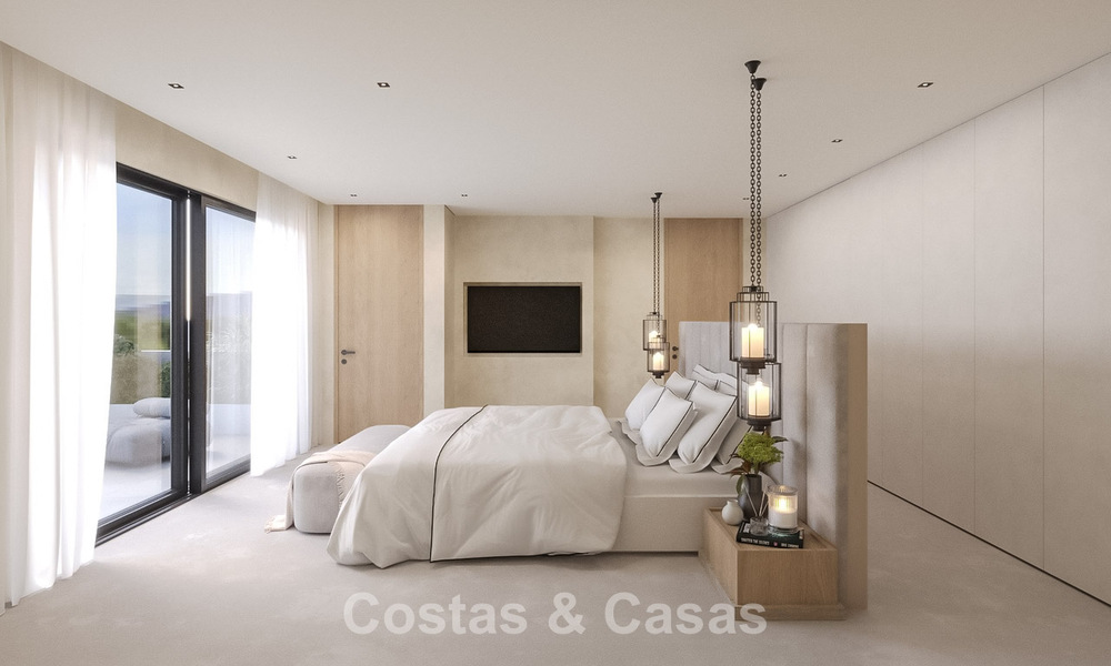 Renovation project: luxury villa for sale with modern Mediterranean design and sea views in Nueva Andalucia, Marbella 779073