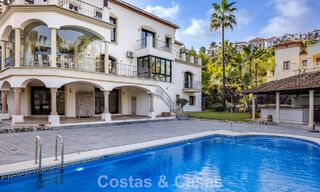 Luxury villa with unique architecture for sale surrounded by golf courses in Benahavis - Marbella 778907 