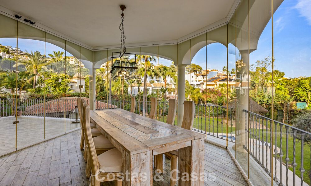 Luxury villa with unique architecture for sale surrounded by golf courses in Benahavis - Marbella 778910