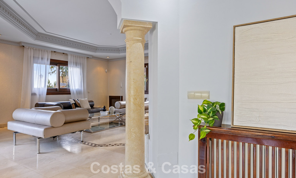 Luxury villa with unique architecture for sale surrounded by golf courses in Benahavis - Marbella 778912