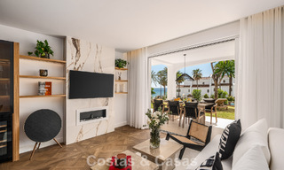First-Class renovated beachfront apartment with sea views for sale on Marbella’s Golden Mile 779058 