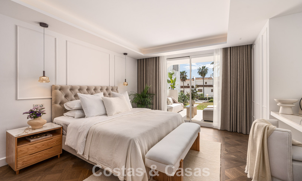 First-Class renovated beachfront apartment with sea views for sale on Marbella’s Golden Mile 779063