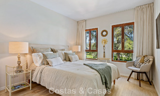 Frontline golf penthouse with stunning golf and sea views for sale in a gated community of Nueva Andalucia, Marbella 779093 