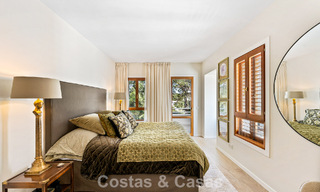 Frontline golf penthouse with stunning golf and sea views for sale in a gated community of Nueva Andalucia, Marbella 779095 