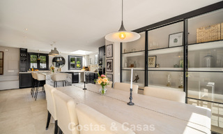 Beautifully renovated townhouse in a timeless Andalusian style with sea views for sale on Marbella's Golden Mile 778967 