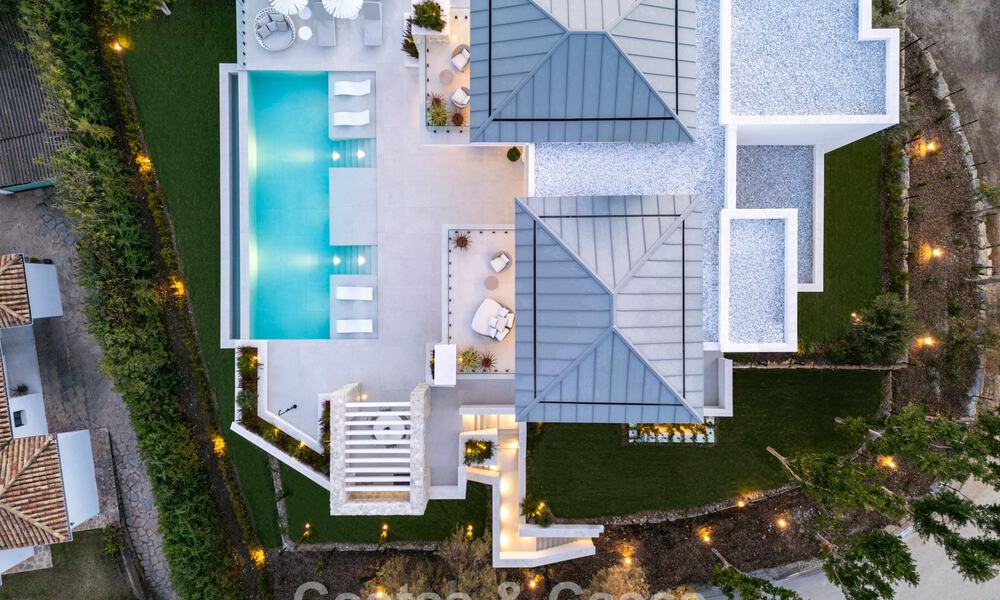 Brand new modernist luxury villa for sale in the exclusive gated community of La Quinta, Marbella - Benahavis 778997