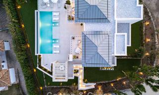 Brand new modernist luxury villa for sale in the exclusive gated community of La Quinta, Marbella - Benahavis 778997 