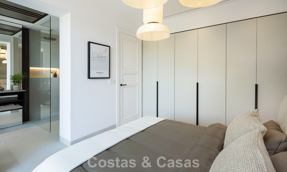 Brand new modernist luxury villa for sale in the exclusive gated community of La Quinta, Marbella - Benahavis 779014