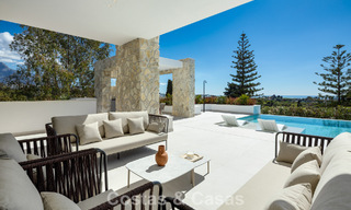 Brand new modernist luxury villa for sale in the exclusive gated community of La Quinta, Marbella - Benahavis 779015 