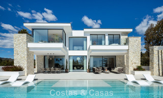 Brand new modernist luxury villa for sale in the exclusive gated community of La Quinta, Marbella - Benahavis 779019 