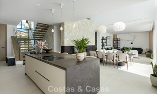 Brand new modernist luxury villa for sale in the exclusive gated community of La Quinta, Marbella - Benahavis 779021 