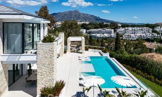 Brand new modernist luxury villa for sale in the exclusive gated community of La Quinta, Marbella - Benahavis 779032 