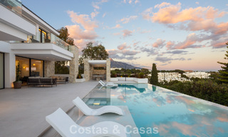 Brand new modernist luxury villa for sale in the exclusive gated community of La Quinta, Marbella - Benahavis 779034 