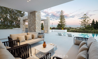 Brand new modernist luxury villa for sale in the exclusive gated community of La Quinta, Marbella - Benahavis 779036 