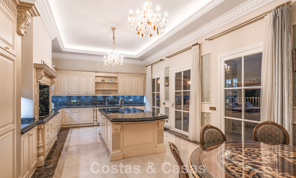 Remarkable presidential palace for sale in the prestigious gated community of Sierra Blanca in Marbella 779307