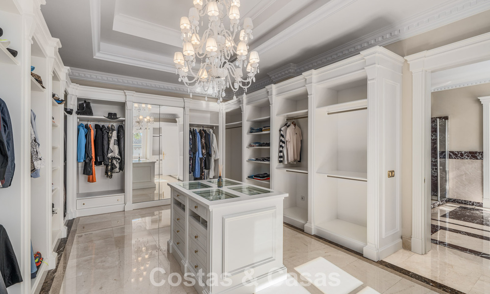 Remarkable presidential palace for sale in the prestigious gated community of Sierra Blanca in Marbella 779313