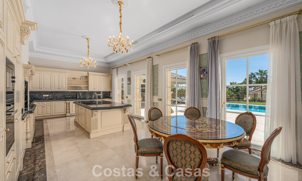 Remarkable presidential palace for sale in the prestigious gated community of Sierra Blanca in Marbella 779322