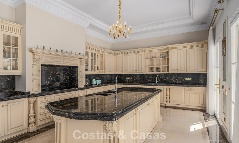 Remarkable presidential palace for sale in the prestigious gated community of Sierra Blanca in Marbella 779323