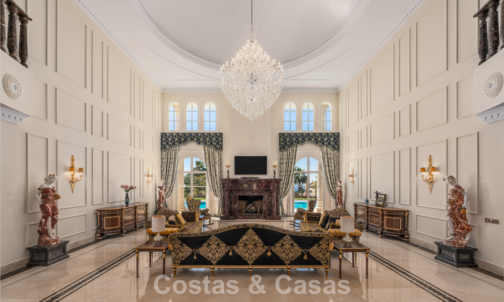 Remarkable presidential palace for sale in the prestigious gated community of Sierra Blanca in Marbella 779324