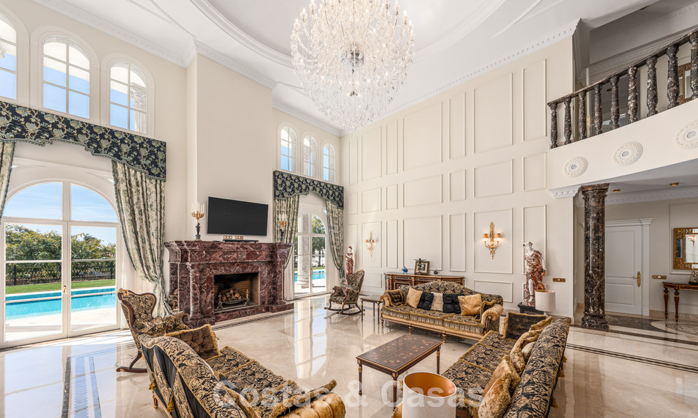 Remarkable presidential palace for sale in the prestigious gated community of Sierra Blanca in Marbella 779325